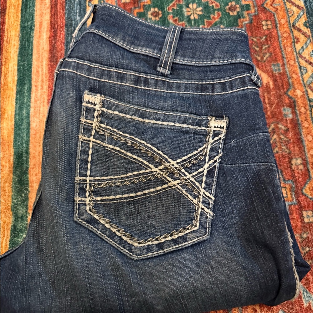 Ariat Real Denim Jeans with Paisley Lining